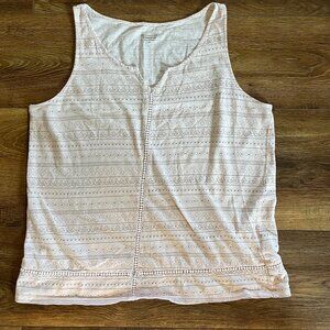 Garnet hill lightweight cotton tank top